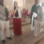 Swiss pontifical Council for culture ASCO volunteer Karin visits Futo students